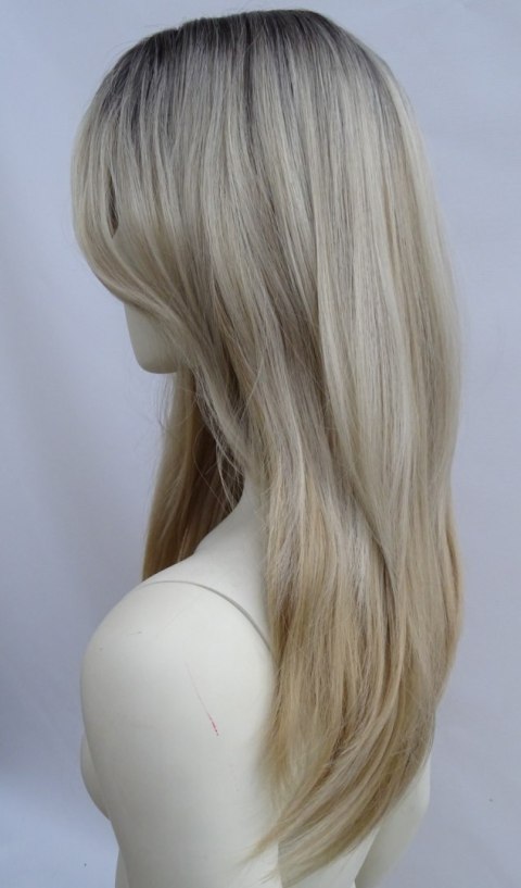 Peruka sombre naturalny jasny blond cieniowana PK140