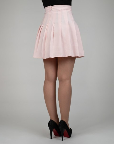 Spódniczka mini TENNIS SKIRT pudrowo różowa plisowana PRODUKT POLSKI lolita