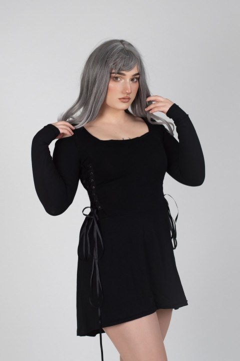 Sukienka gotycka 2w1 asymetryczna LILITH