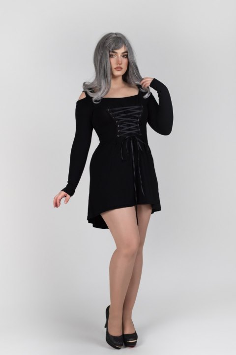 Sukienka gotycka 2w1 asymetryczna LILITH
