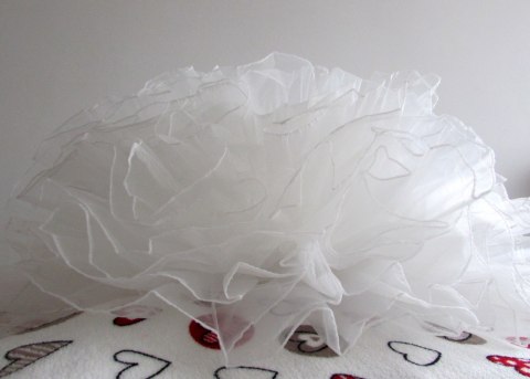 Halka retro tiulowa PIN UP tutu pod sukienkę unosząca czarna tiul