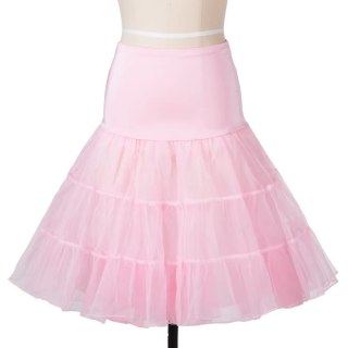 Halka retro tiulowa PIN UP tutu pod sukienkę unosząca różowa pastelowy pudrowy róż