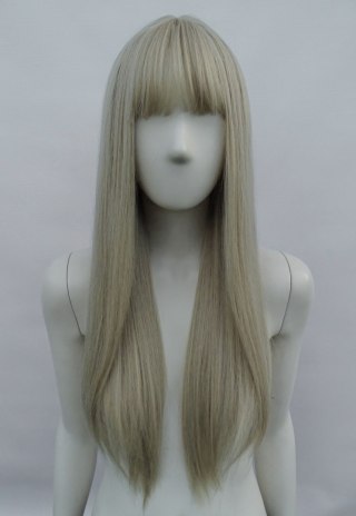 Peruka platynowy zimny blond Barbie cosplay PK107
