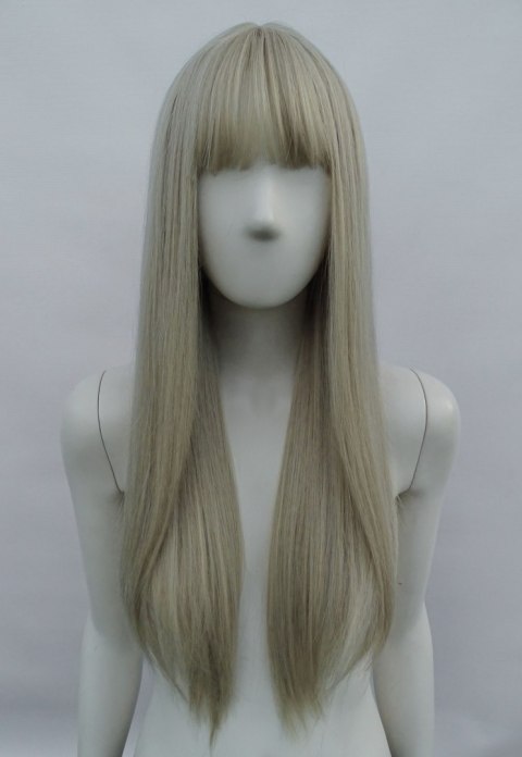 Peruka platynowy zimny blond Barbie cosplay PK107