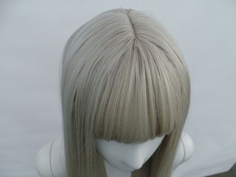 Peruka platynowy zimny blond Barbie cosplay PK107