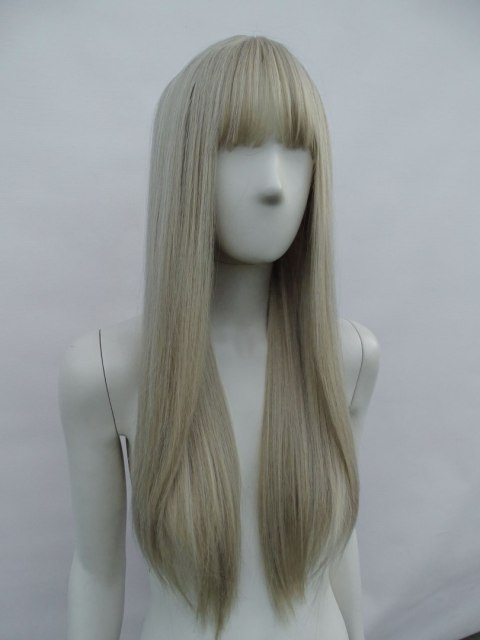 Peruka platynowy zimny blond Barbie cosplay PK107