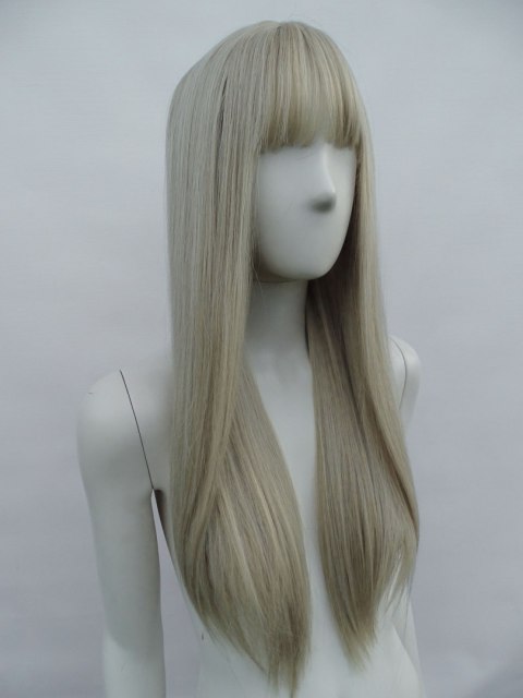 Peruka platynowy zimny blond Barbie cosplay PK107