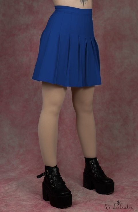 Spódniczka plisowana TENNIS SKIRT niebieska mundurek cosplay granatowa mini