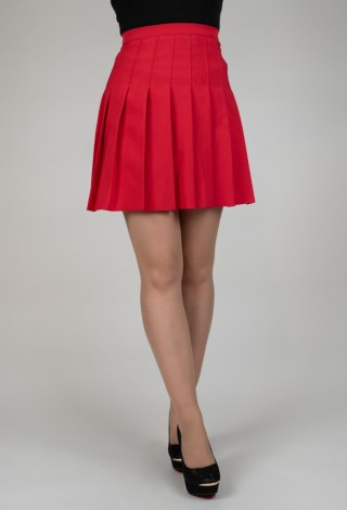 Spódniczka plisowana czerwona tennis skirt mini Produkt Polski cosplay