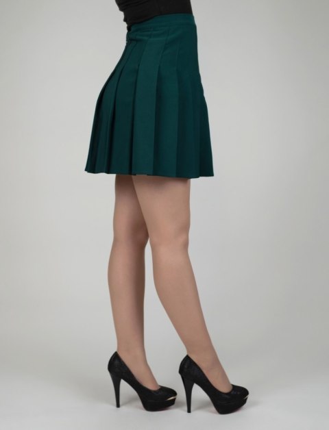Spódniczka plisowana tennis skirt butelkowa zieleń zielona Produkt Polski