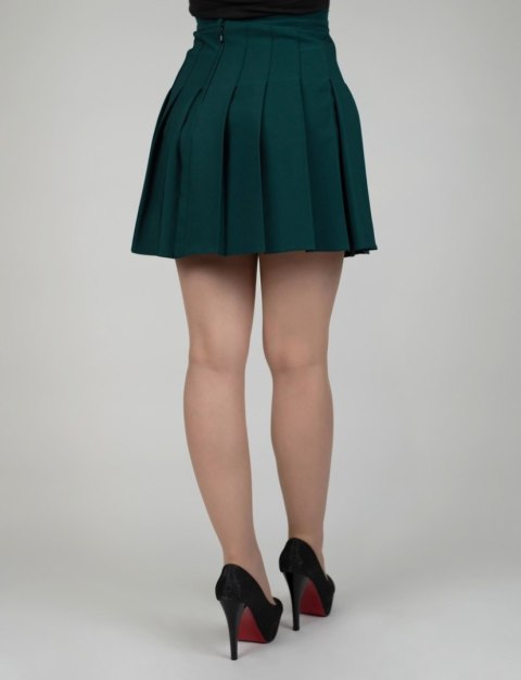 Spódniczka plisowana tennis skirt butelkowa zieleń zielona Produkt Polski