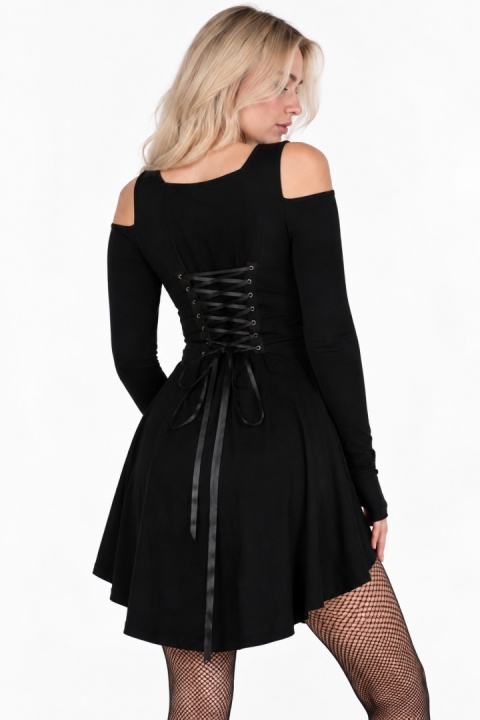 Sukienka gotycka 2w1 asymetryczna LILITH