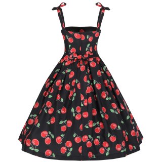 Sukienka pin up w wisienki wiśnie cherry BARBIE