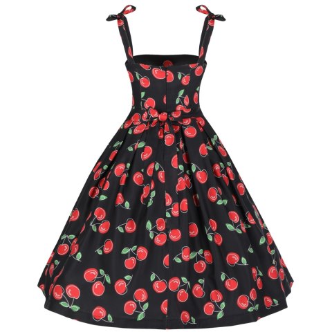 Sukienka pin up w wisienki wiśnie cherry BARBIE